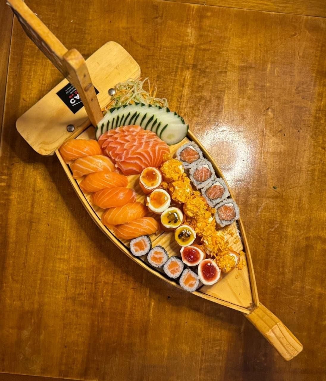 Temaki Salmão Completo